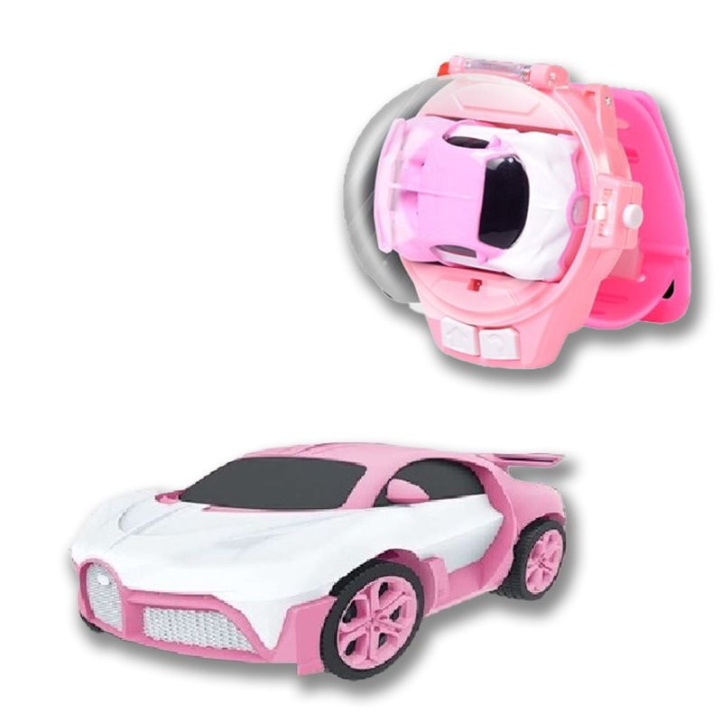 Remote Control Car Clock - RaceMaster-Pink-State of Style