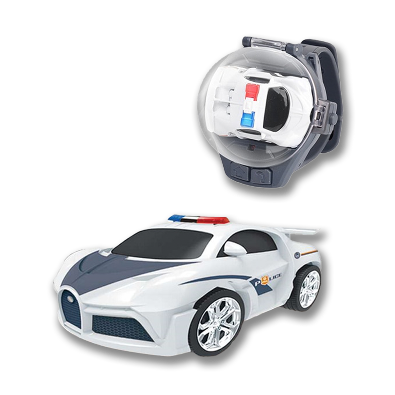 Remote Control Car Clock - RaceMaster-White-State of Style