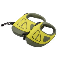 Retractable Dog Leash with LED Light - SafePaw-5M-White-State of Style