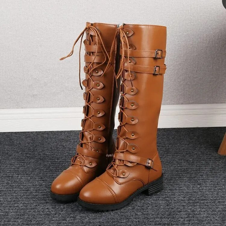 Retro Ankle Boots with Buckle - Elora-Yellow-3.0-State of Style
