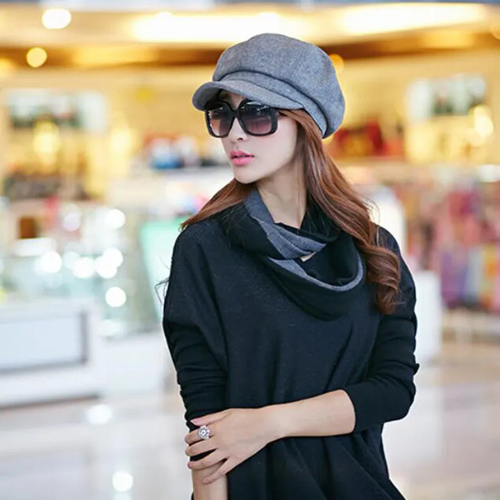 Retro Balloon Hat - Verna-Grey-State of Style