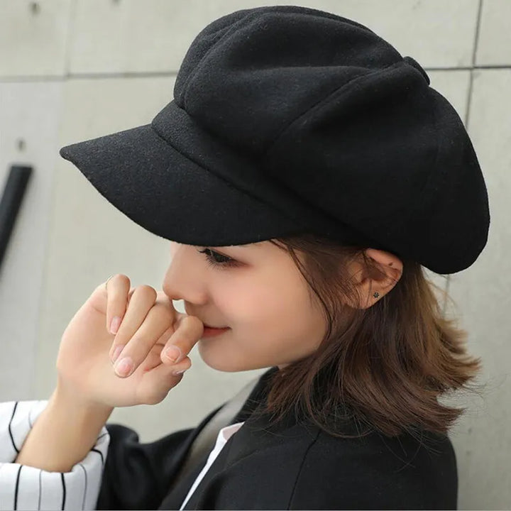 Retro Balloon Hat - Verna-Grey-State of Style