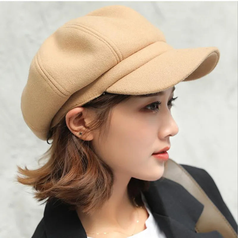 Retro Balloon Hat - Verna-Yellow-State of Style