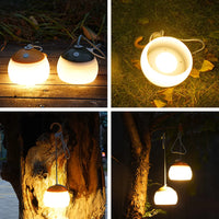 Retro Camping Lantern USB Rechargeable Light - CampGlow-Green-State of Style