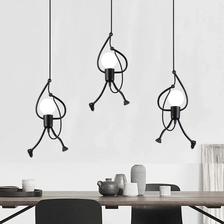 Retro Ceiling Lamp FunPop - PlayGlow-1 Light Bulb-State of Style