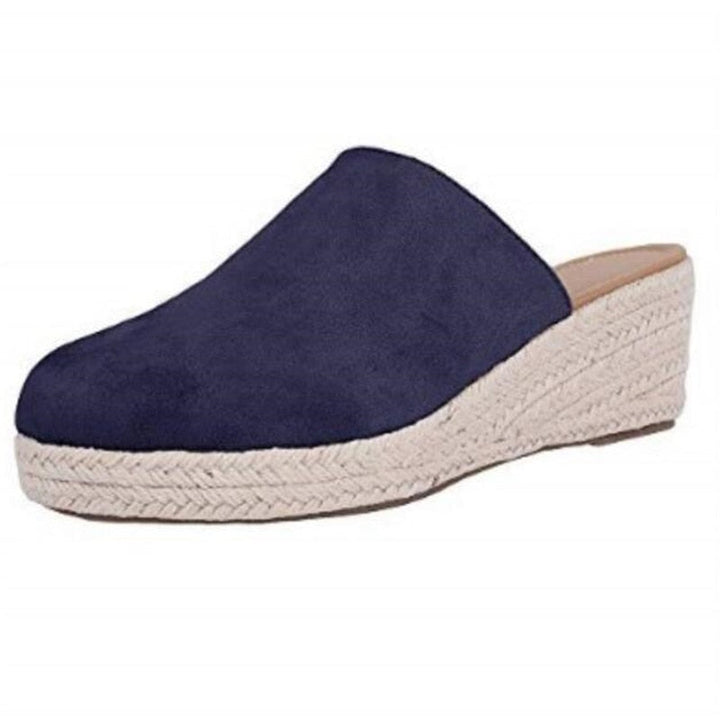 Retro Chic Wedge Sandals - Vera-Beige-4.5-State of Style
