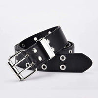 Retro Decorative Punk Belt | Genuine Leather & Adjustable-Brown-State of Style