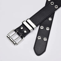 Retro Decorative Punk Belt | Genuine Leather & Adjustable-Brown-State of Style