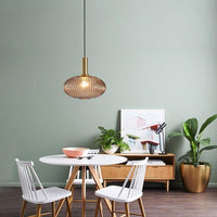 Retro Glass Pendant Lamp - ColorVibe-Brown-A-State of Style