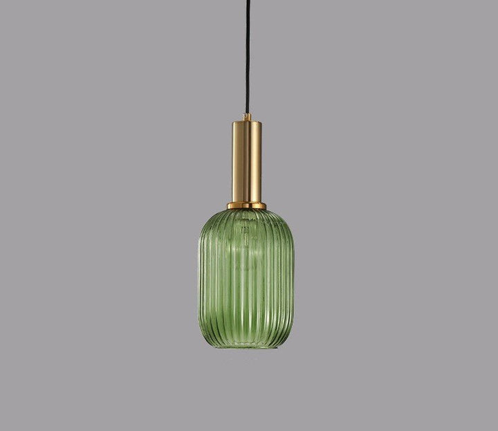 Retro Glass Pendant Lamp - ColorVibe-Brown-A-State of Style