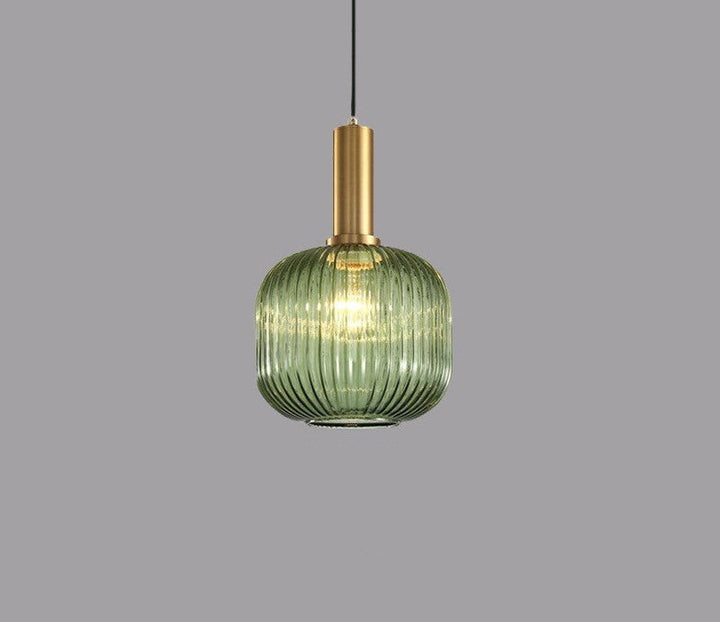 Retro Glass Pendant Lamp - ColorVibe-Brown-A-State of Style