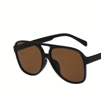 Retro Large Frame Sunglasses – Vintage Oversized Shades-Black Tea-State of Style