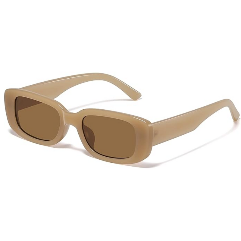 Retro Rectangular Y2K Sunglasses - Aria-Tea-State of Style