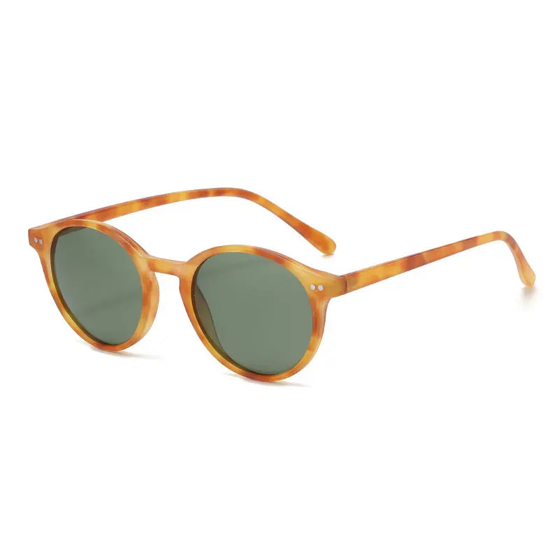 Retro Round Polarised Sunglasses - SunnyStyle-Orange/Grey-State of Style