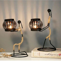 Retro & Stylish Candle Holder - VintageMan-The Protector-State of Style