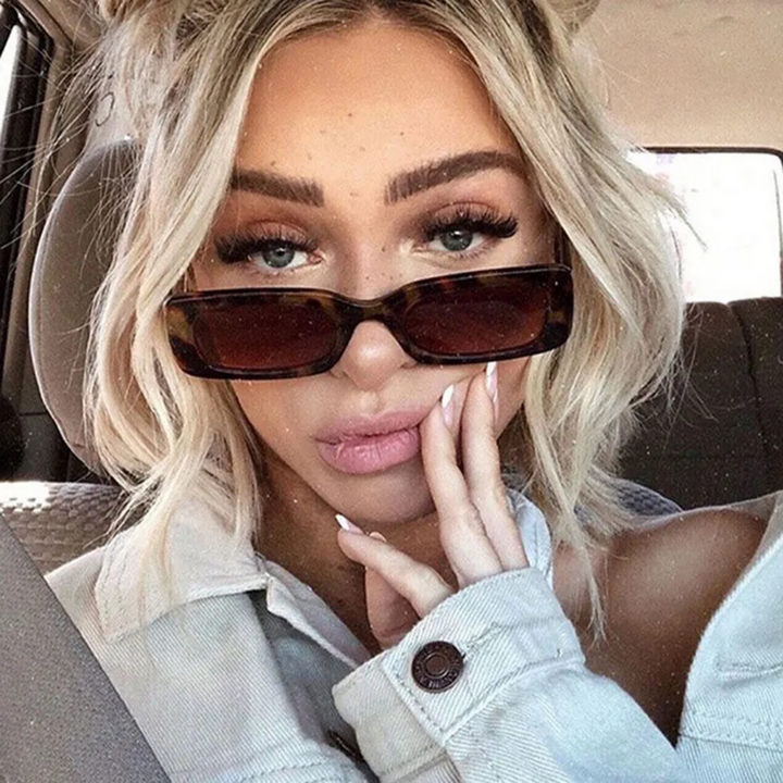 Retro Vintage Sunglasses | Classic Square Frame with Modern Edge-A01-State of Style