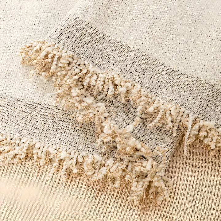 Reversible Chenille/Cotton Sofa Cover - LuxeCasa-180 x 130 cm-Grey-State of Style