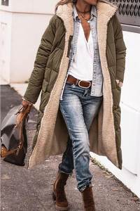 Reversible Parka - Nova-Olive Green-S-State of Style