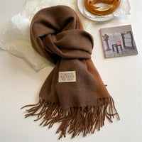 Reversible Pashmina Scarf - Elena-Brown-State of Style