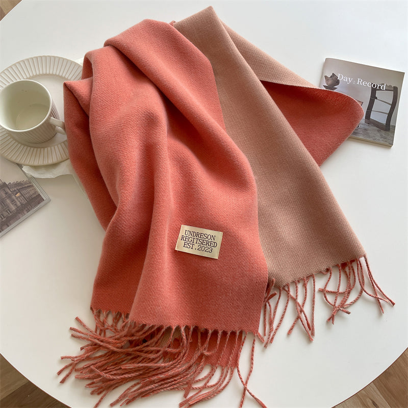 Reversible Pashmina Scarf - Elena-Pink-State of Style