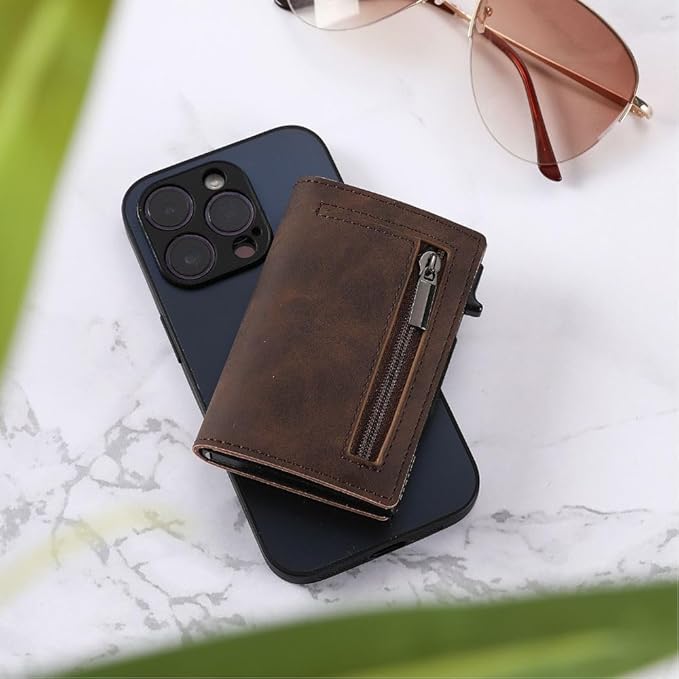RFID-Protected Slim Wallet – CoreSlide-Black-State of Style