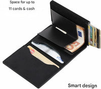 RFID-Protected Slim Wallet – CoreSlide-Black-State of Style