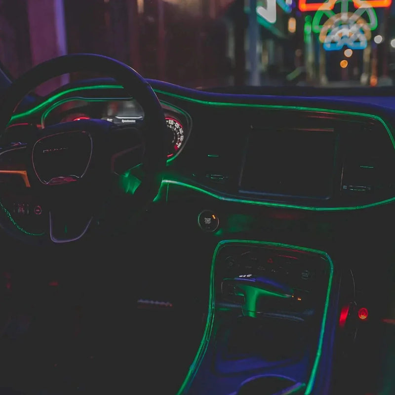 RGB Interior Lighting for Car - GlowLine-Light blue-State of Style