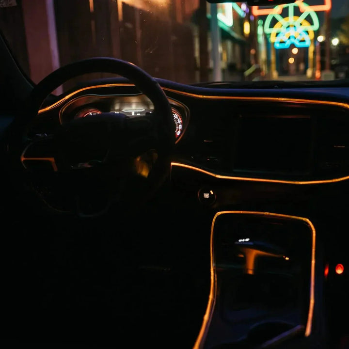 RGB Interior Lighting for Car - GlowLine-Light blue-State of Style