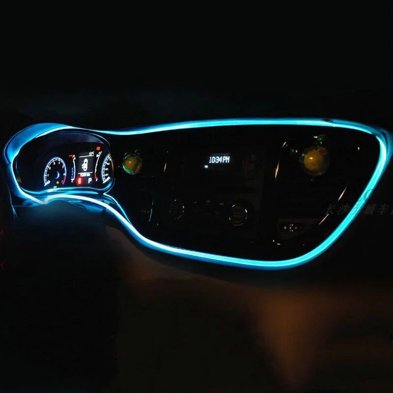 RGB Interior Lighting for Car - GlowLine-Light blue-State of Style