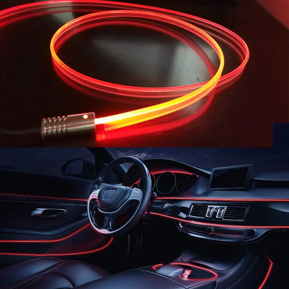RGB Interior Lighting for Car - GlowLine-Light blue-State of Style