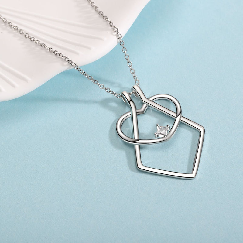 Ringholder Hart Necklace - Amelina-State of Style