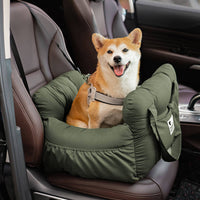 RoadTrip Pet Bolster - Pet Car Seat-Single-Dark Green-State of Style