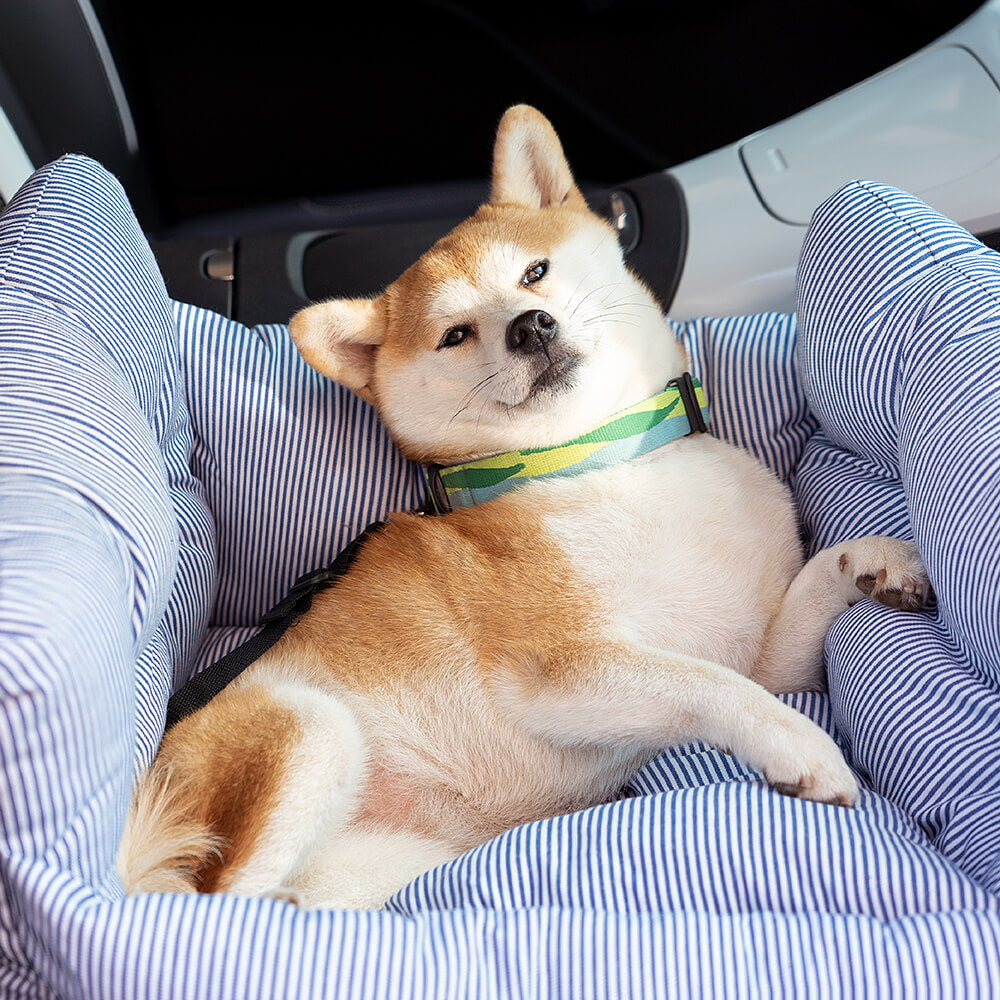 RoadTrip Pet Bolster - Pet Car Seat-Single-Plaid-State of Style