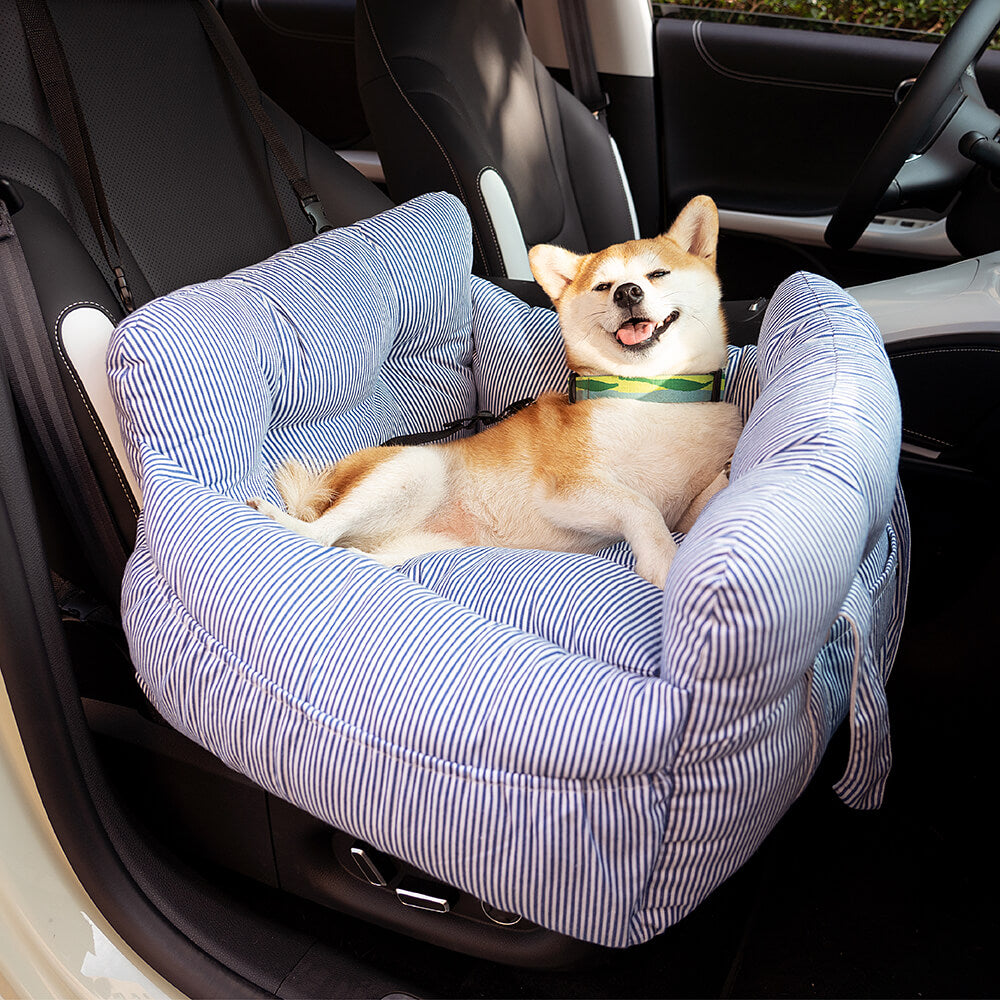 RoadTrip Pet Bolster - Pet Car Seat-Single-Plaid-State of Style