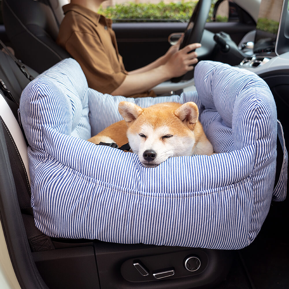 RoadTrip Pet Bolster - Pet Car Seat-Single-Plaid-State of Style