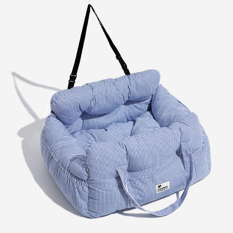 RoadTrip Pet Bolster - Pet Car Seat-Single-Plaid-State of Style