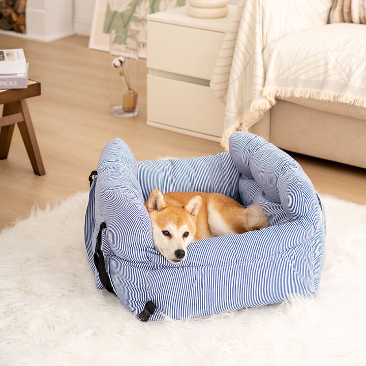 RoadTrip Pet Bolster - Pet Car Seat-Single-Plaid-State of Style