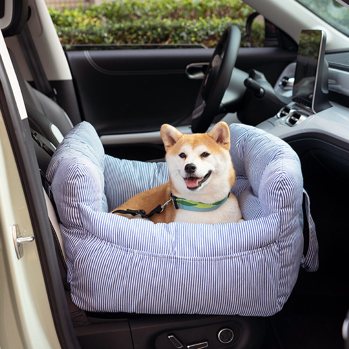 RoadTrip Pet Bolster - Pet Car Seat-Single-Plaid-State of Style