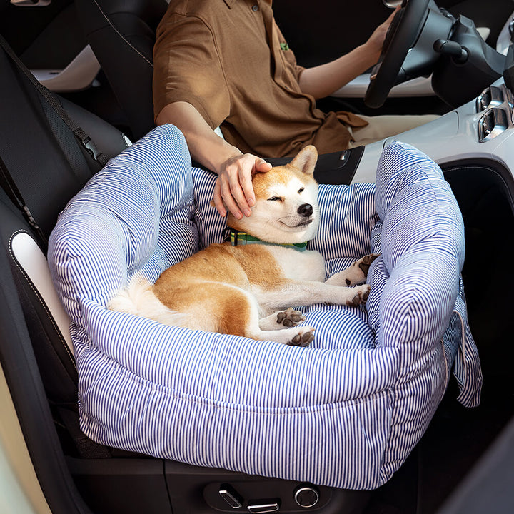 RoadTrip Pet Bolster - Pet Car Seat-Single-Plaid-State of Style