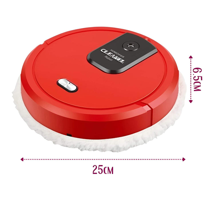 Robot Mop for Home Use - CleanBot-Black-State of Style