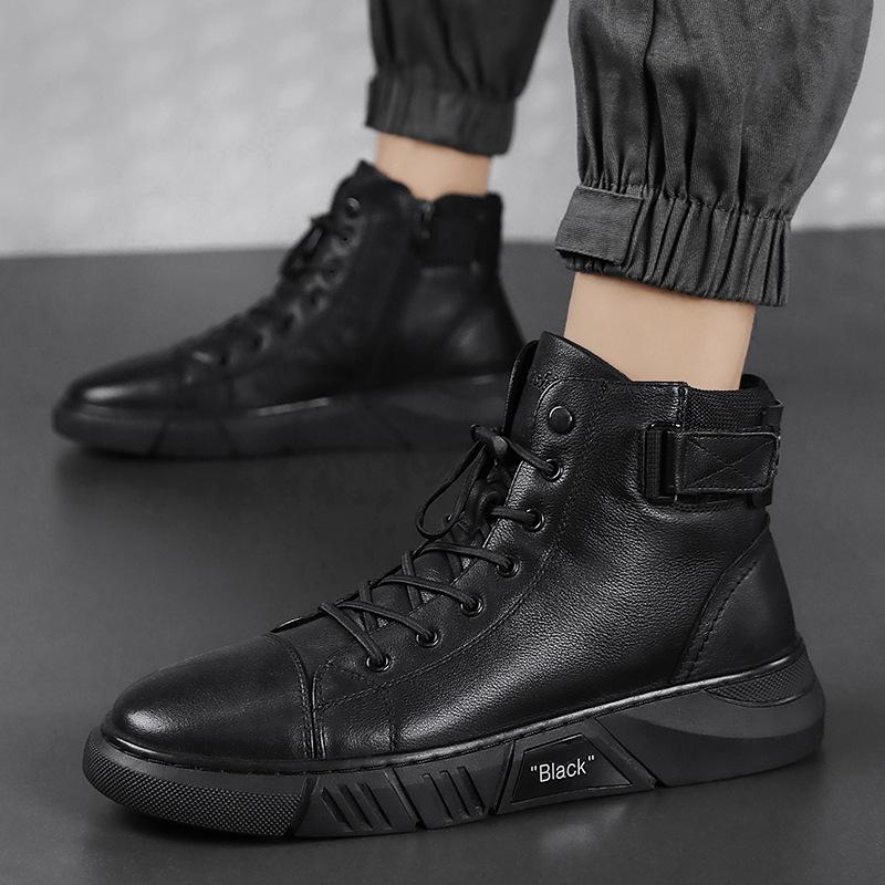 Robust Black Men's Shoes - Maxwell-6-State of Style