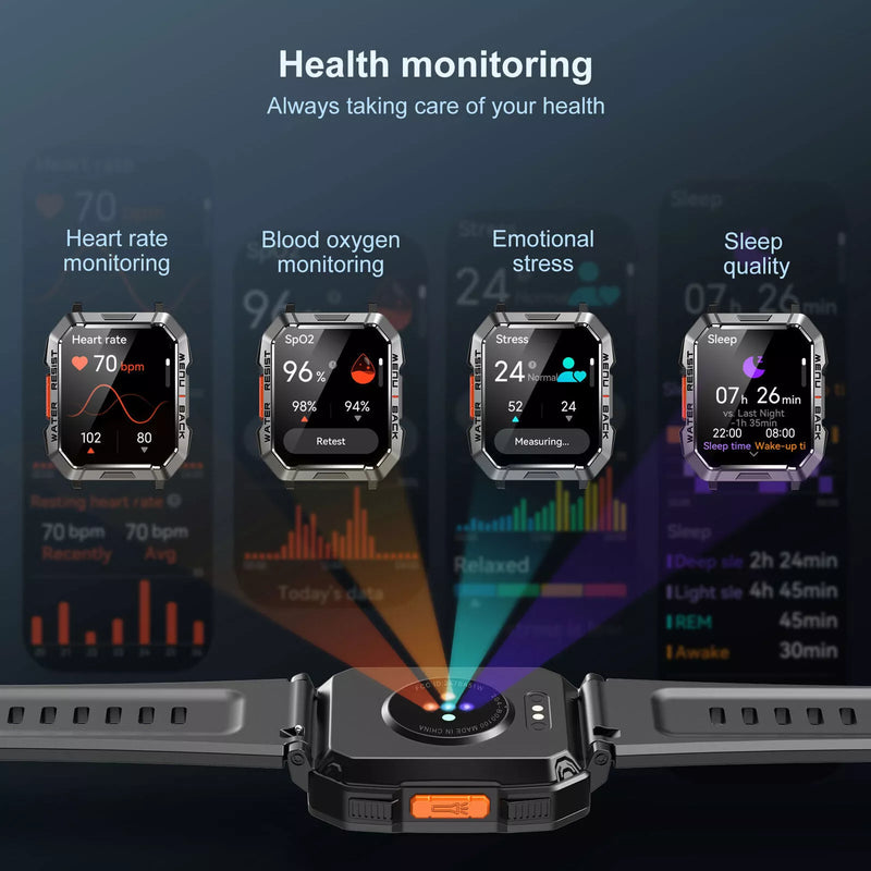 Robust Smartwatch for Adventurers - TrailMate-State of Style