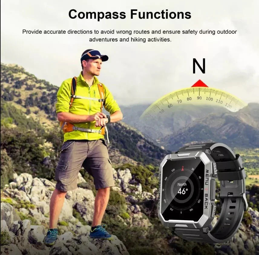 Robust Smartwatch for Adventurers - TrailMate-State of Style