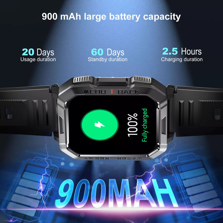 Robust Smartwatch for Adventurers - TrailMate-State of Style