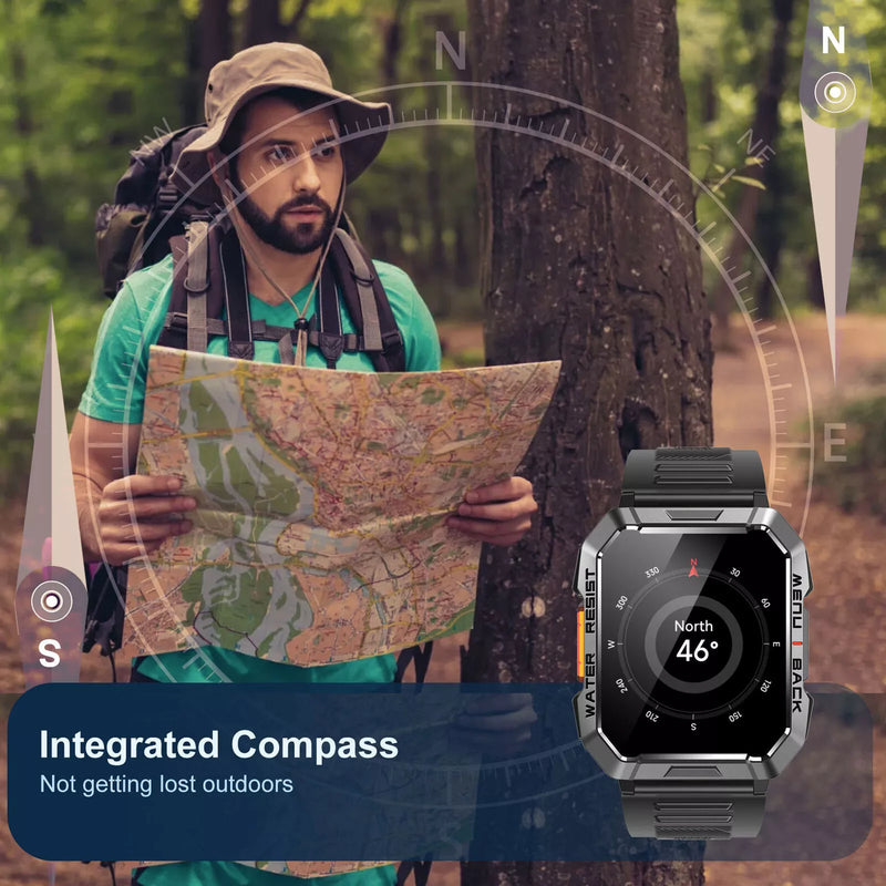 Robust Smartwatch for Adventurers - TrailMate-State of Style