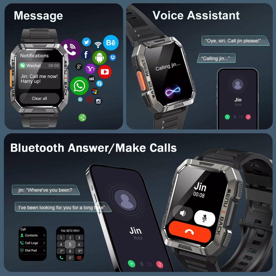 Robust Smartwatch for Adventurers - TrailMate-State of Style