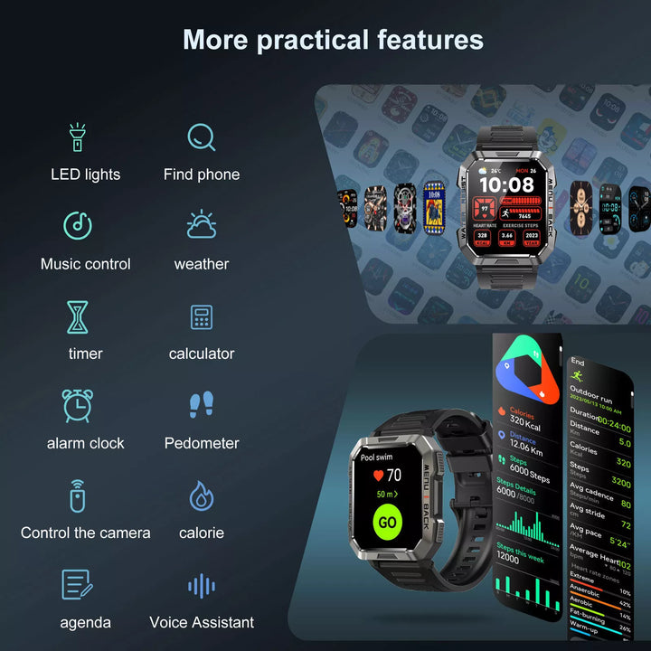 Robust Smartwatch for Adventurers - TrailMate-State of Style