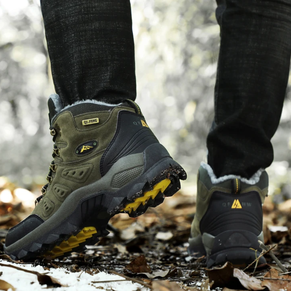Robust Versatile Walking Shoes - Expedition Trek-Green-3.5-State of Style