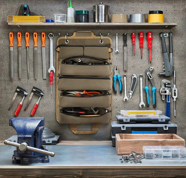 Roll-up Tool Bag for Every Job - ForgeRoll-Green-State of Style