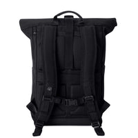Rolltop Backpack – UrbanFlow-Black-State of Style